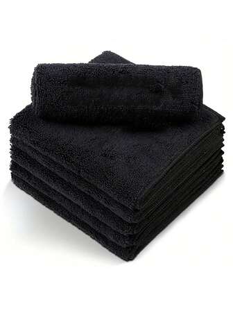 Bulk Makeup Washcloths - Soft Highly Absorbent Face & Hand Towels, Quick-Drying Cleansing Cloths For All Light Beige Types (Sensitive, Dry, Oily, Combination) - Professional Salon & Personal Vanity Use - No Harsh Chemicals