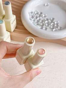 40pcs False Nail Display Tips Color Nail Polish Display Table With Adhesive Stickers Clear Nail Art Display Chart Nail Training Practicing Swatches Dots Salon Nail Showing Shelf Nail Supplies Nail Tools For Press On Nails - Multicolor - View 3