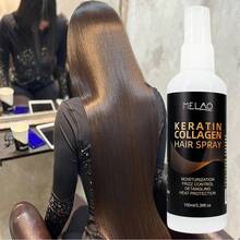MELAO Collagen Keratin Hair Spray - Repairing, Strengthening, Leave-In Hair Conditioner With Heat Protection, Suitable For Damaged Hair