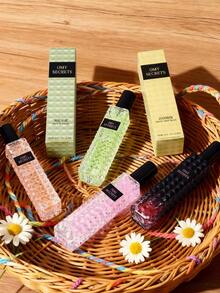 4PCSWomen's Perfume Gift Box Set, 4-Piece Series, Which Includes Encounter Pink Golden Bamboo Rhythm Beautiful Life. This 4-Piece Set Is The Perfect Gift, Providing A Long-Lasting Scent Suitable For A Date - Hương hoa - Xem 5