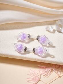 Rose Shaped Fake Nipple Rings Adjustable Silicone Painless Non Piercing Nipple Jewelry,Fake Nipple Piercing Cute Rose Nipple Cuff For Women Valentine Gift For Lovers