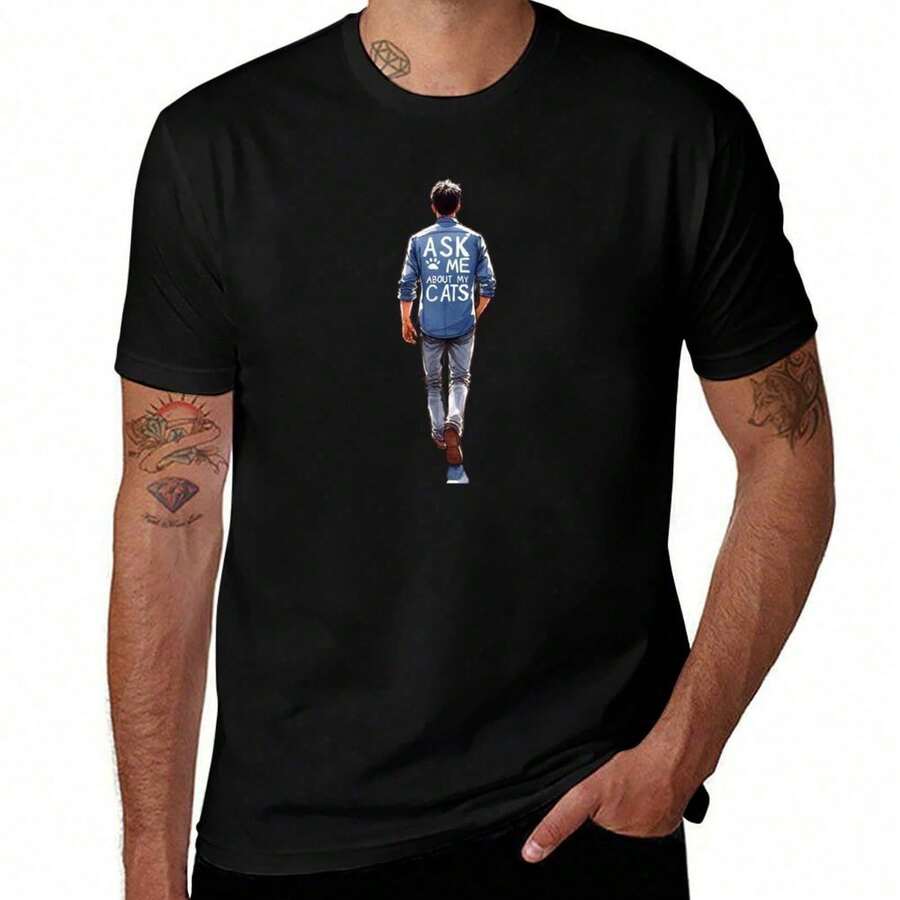 Herr T-shirts - Svart - Visa 1