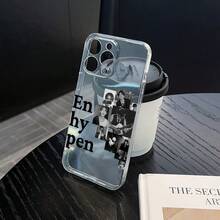 La nueva carcasa de moda de moda es compatible con los modelos  16, 15, 14, 13, 12, 11 pro Max y cuenta con una tapa trasera transparente y suave tpu.Carcasa de teléfono lindo, carcasa de teléfono con efecto espuma, carcasa de teléfono de dibujos animados, carcasa de teléfono estético, ideal para regalos de Navidad y San valentín, con diseño fotográfico, moldeo por inyección, plantilla transparente, elegante caja - Color mezclado 1-213 - Ver 5