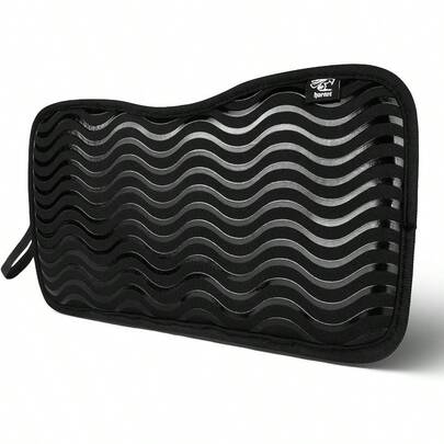 Dragon Boat Seat Pad Neoprene Anti Slip Cushion New Improved Version That Increases Comfort And Doesn T Slip Double Sided Silicone Black