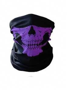 1pc/2/3/5Pcs Breathable Skull Mask, Seamless Raffa Face Mask, Multi-Function Outdoor Cycling Scarf - Multicolor - View 7