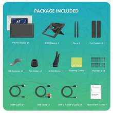 VEIKK VK1200V3 Tableta Gráfica con Pantalla 11.6 Pulgadas FHD Monitor de Dibujo  Con Soporte y 2 lápiz - Negro - Ver 8