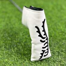 1pc Abstract Tiger Golf Club Head Cover, Golf Putting Cover, Golf Fashionable Club Cover, Suitable For Male And Female Outdoor Enthusiasts, Made Of Waterproof And Durable Materials, Providing The Best Protection For Your Golf Club - Multicolor - View 6
