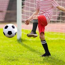 4 Pairs Children Football Socks Kids Football Socks Breathable Soccer Socks Long Football Sports Socks For Kids Boys Girls Youth Junior Running, Training, Rugby, Hockey (Aged 5-13) - Multicolor - View 4