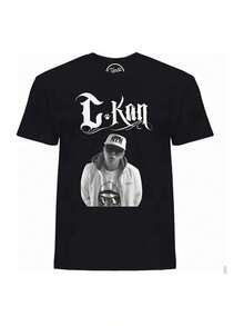 Rapper C-Kan Collage 2 T-Shirt - Black - View 1