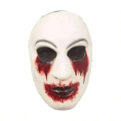 Mscara de zalgo de lnea creepypasta, Mscaras de Cuentos de Terror de Zalgo, para Halloween y de Disfraces