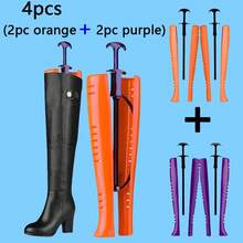1pc/2pcs/4pcs Adjustable Elastic Boot Shaper, Boot Stretcher, Shoe Holder, Suitable For Mid-Calf & Knee-High Boots, Snow Boots, Leather Boots, Multi-Color Options - Multicolor - View 12
