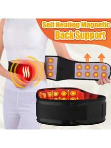 Protector de cintura autorregulable, adecuado para yoga, pilates, deportes diarios en el hogar y ejercicios de acondicionamiento físico, cinturón térmico unisex para la columna lumbar y el abdomen (universal para todas las estaciones)