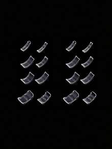 8/16/24pcs Transparent Ring Sizer Adjuster, Invisible Ring Resizer, Women Loose Ring Size Reducing Invisible Adhesive, DIY Sewing Jewelry Tools Set - Fit For Wedding Rings & Jewelry Comfort, Reducing Ring Guard For Loosen Rings - Multicolor - View 14