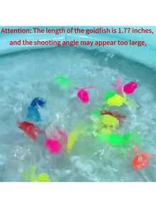 6/12/24 Pieces Floating Cat Toys - Entertaining, Interactive Pet Toy, Battery-Free, Realistic Fish-Shaped Water Toys For Indoor And Outdoor Use, Durable Plastic Structure; Cat Accessories, Cat Toys, Cats, Outdoor Water Toys, Cool - Multicolor - View 8