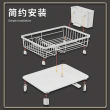 Compact Kitchen Bowl & Dish Rack, Multifunctional Sink Dish Drainer Organizer - Multicolor - View 5