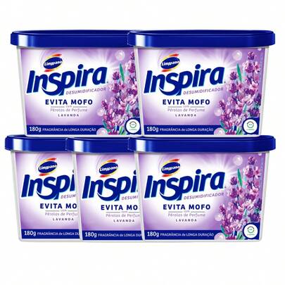  Kit 5 unidades Evita Mofo Limppano 180g