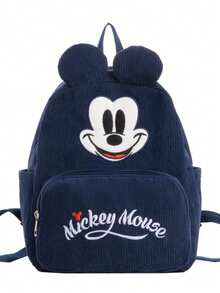 Disney Mickey & Minnie Children's Backpack, Fashionable Street-Style Backpack, Cartoon Student Bag, Multi-Function Storage Bag, Travel Bag, Christmas Gift Handbag, Shopping & Party Storage Bag - Backpack - View 17