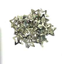 10/20/30个装女士银色五芒星发夹，DIY发饰，圣诞袜填充物，女士圣诞袜填充物，礼物，女士圣诞袜填充物，成人圣诞袜填充物，发饰，女士配饰，圣诞袜填充物，成人礼发饰，发饰，女士礼物创意，美容圣诞袜填充物，女士优雅爪夹礼物 - 銀色 - 查看 5