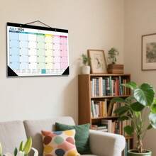 18-Month Desk Calendar 2026-2027: Hanging Design For Home, School & Office - Perfect Christmas & New Year Gift For Organization - 25-26-A - Xem 5