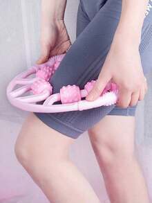 Rullo da massaggio sportivo anti-cellulite, massaggiatore per corpo e gambe, dispositivo per allenamento yoga a forma di U per rilassamento muscolare, accessori per ginnastica e fitness (rullo a goccia d'acqua)