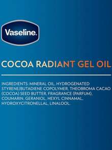 Vaseline 凡士林可可亮肤滋养油，深层滋养，修护肌肤，缓解干燥，提亮肤色，快速吸收，改善肤质，增强弹性，纯可可脂，淡化细纹，均匀肤色，强化肌肤屏障，轻盈不油腻，保湿柔嫩肌肤。 - COCOA BUTTER - 查看 8