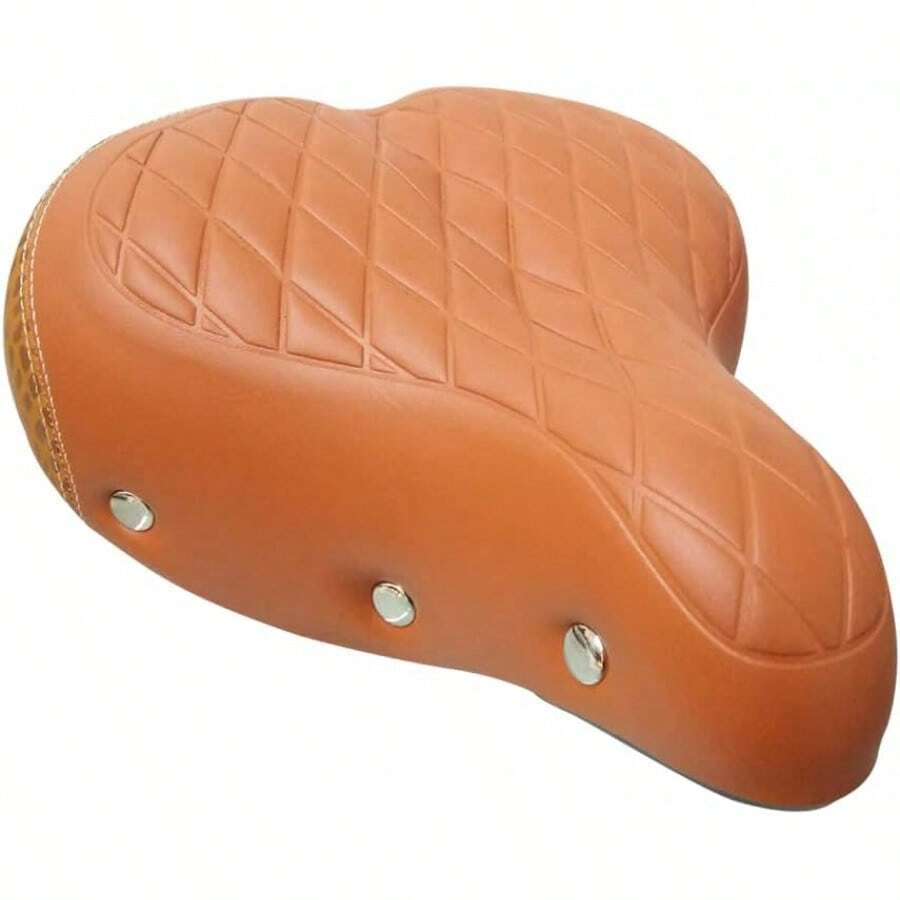 ALTREGO Asiento Bicicleta de Montaña Ultra Cómodo y Ancho, Incluye Broche - Cafetería - Ver 1