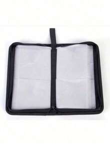 1个80片装便携式光盘收纳袋，CD/DVD收纳整理盒，媒体便携包，蓝光光盘收纳袋，手提包，黑色皮革钱包式收纳环，CD车载CD收纳袋，保护套收纳袋，大容量硬塑料DVD盒，便携式拉链光盘盒/收纳盒，适用于汽车、家庭和旅行 - 彩色 - 查看 7