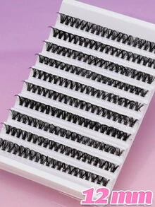 Bộ mi giả AYRMILLA C/D Curl 5-16mm hỗn hợp, 200 cụm, kiểu dáng cong tự nhiên, phù hợp cho người mới bắt đầu, thoải mái và thời trang. Đây là vật dụng thiết yếu để tạo kiểu mi cong tự nhiên và mi giả cong kiểu hoạt hình ma quỷ, phù hợp cho các bữa tiệc cosplay, đám cưới, hộp đêm, kỳ nghỉ và các cuộc họp công việc hàng ngày. - D - Xem 10