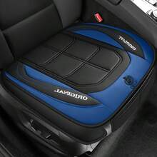 1pc Front Seat Cushion, Easy To Install & Clean, Odorless, Suitable For Most Vehicles, Single Seat Pad, Durable Foam Material, Easy To Clean, Applicable For Rideshare Drivers & Car Owners - Multicolor - View 6