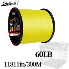 Dây câu bện PE Chelesh, 8 sợi, 300m/326yds, 15-100LB, Độ bền cao, Chống mài mòn, Nhiều màu sắc, Lý tưởng cho câu cá biển, câu cá nước ngọt, câu cá chép - Nhiều màu - Xem 20