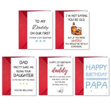Ensemble de 10 cartes de vœux d'anniversaire avec enveloppes, cadeau d'anniversaire, carte de remerciement, carte message - Nude - Voir 2