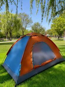 1 pièce Tente de camping pliable pour usage extérieur, parc, pique-nique, pêche, usage domestique, abri solaire - Multicolore - Voir 13