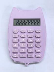 4pcs Cute Candy Color Mini Handheld Calculator | Compact Size For Easy Storage, Dual-Use As Calculator & Small Computer, Suitable For Daily Calculation & Temporary Office Work - Multicolor - View 9