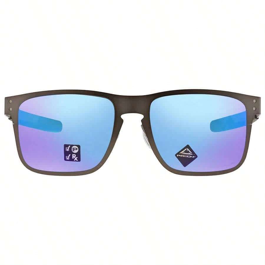 Oakley Holbrook Metal Polarized Prizm Sapphire Square Men's Sunglasses OO4123 412307 55 | | Men Sunglasses - đa - Xem 1