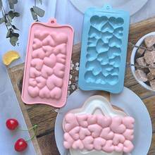 1pc Heart-Shaped Silicone Chocolate Mold - 3D Love Block For DIY Candy & Cake Decorating, Perfect For Valentine's Day & Thanksgiving Gifts - Multicolor - View 9