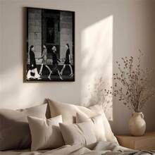 1 张高级时装秀海报，黑白时尚墙画，别致风格印花，奢华墙饰，现代时尚摄影，墙面装饰，现代简约风格海报，客厅和卧室装饰，浴室装饰，理想礼物，不含画框 - 彩色 - 查看 11