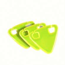 1/4/8pcs Warning Pendants With Reflective Film - Triangular Stickers For Night Cycling, Road/Mountain/City Bikes, Easy Peel & Stick Adhesive For Rear Rack & Frame Accessories