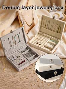 1 Stück Schmuckkasten (A-Z Buchstaben) Schmuckkasten, Aufbewahrungsbox, Schmuckablage, Ohrring Halskette Aufbewahrungsregal, Aufbewahrungsschale, tragbarer Reise-Schmuckkasten, saisonale Aufbewahrung für Herbst/Winter, Ring Ohrring Halskette Aufbewahrungsbox, Präsentationsständer - Geeignet als Geschenkbox für Mädchen und Damen, Halloween Geschenkbox, Weihnachtsgeschenkbox