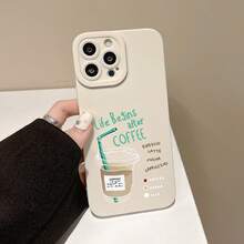 Patrón de café blanco antiguo con diseño creativo, funda de teléfono personalizada elegante y sencilla, protección a prueba de golpes y anticaídas, resistente a las manchas y duradera, adecuada para  17/17 Pro/17 Pro Max/17 Air/ 16/16 Pro/16 Pro Max/16 Plus/ 15/15 Pro Max/15 Pro/15 Plus/ 14/14 Pro/14 Plus/14 Pro Max/ 13/13 Pro/13 Pro Max/12/12 Pro/12 Pro Max/11/11 Pro/11 Pro Max/XR/X/XS/XS Max. Es el regalo de cumpleaños perfecto para novias, novios, esposos, esposas, amigos o para uno mismo, innovador y a la moda, adecuado tanto para hombres como para mujeres. - Blanco 1705 - Ver 7