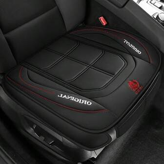 Cojín individual para asiento delantero de coche, fácil de instalar, limpiar y sin olor, adecuado para la mayoría de modelos, almohadilla de asiento individual, espuma duradera, fácil de limpiar, cojín de auto, conductores de viajes compartidos, propietarios de automóviles