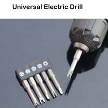 5Pcs Special-Shaped Screwdriver Set 50mm U-Shaped Y-Type Triangle Inner Cross Three Points Screwdriver Bit Tool - Multicolor - View 5