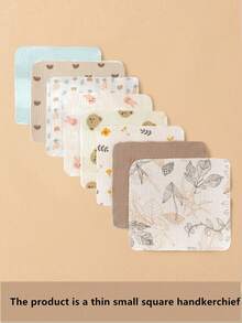 Set de 5 baberos/paños para alimentación/paños de eructos surtidos para bebé