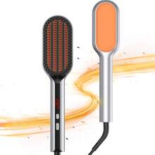 Hair Straightener Brush & Curling Brush