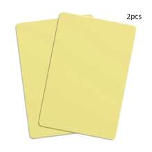 ATOMUS Tatuaje practică piele falsă foaie dublă goală silicon practică piele practică 3MM dimensiune piele practică 2 buc - Galben - Vizualizare 9