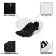 Under Armour FLOW Velociti Wind 2跑鞋輕盈女士長跑訓練鞋/建議拍大半碼 3025662-003 - 黑色 - 查看 6