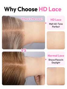 Omber Ash Blonde 14Inch Bob Body Wave Ombre Dark Roots Ash Blonde Lace Front Wigs Human Hair Wig For Women 13x4 HD Water Wave Lace Frontal Glueless Wigs Human Hair Pre Plucked With Baby Hair Colored Bob Wigs For Girls - 根染&漸變色 - 查看 6