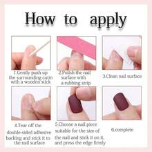 Pink & Silver Press On Nails Short Almond Fake Nails Silver Star Bow Nail Art Design False Nails Press Ons For Women Manicure,Glossy Finish | Reusable | Nail Kit With Jelly Adhesive Tabs | 24 PcsStyle-10 - Phong cách-10 - Xem 8