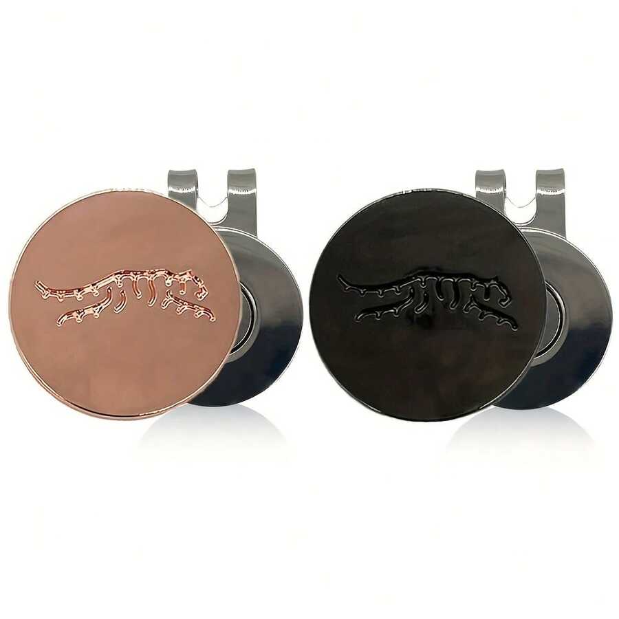 Pattern Cap Clip - Secure Stylish Accessory For Golf Fans & Enthusiasts | Perfect For On-Course & Practice Sessions - Multicolor - View 1
