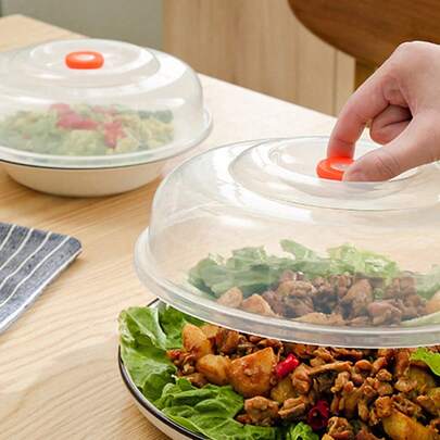 1 Adet Mikrodalga Kapağı, Yalıtımlı Sebze Kapağı, Plastik Gıda Kapağı, Isıya Dayanıklı Gıda Kapağı, Buzdolabı Koku Önleyici Saklama Kapları Kapağı, Mutfak Günlük Saklama Gereçleri, Evrensel Sıçrama Geçirmez Kapak, Ev Tipi Gıda Kasesi, Mutfak Aksesuarları, Mutfak, Yiyecek, Kamp, Oda Dekorasyonu İçin