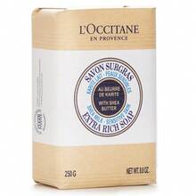 L'Occitane Shea Butter Extra Rich Soap - Shea Milk (For Sensitive Skin) 250g/8.8oz - Trong sáng - Xem 1